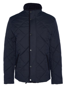 Barbour Mens Emblerton quilted Jacket in navy